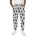 Cute Ninja Pattern Print Cotton Sweatpants