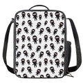Cute Ninja Pattern Print Crossbody Lunch Bag