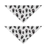 Cute Ninja Pattern Print Dog Bandana