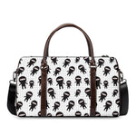 Cute Ninja Pattern Print Duffle Bag