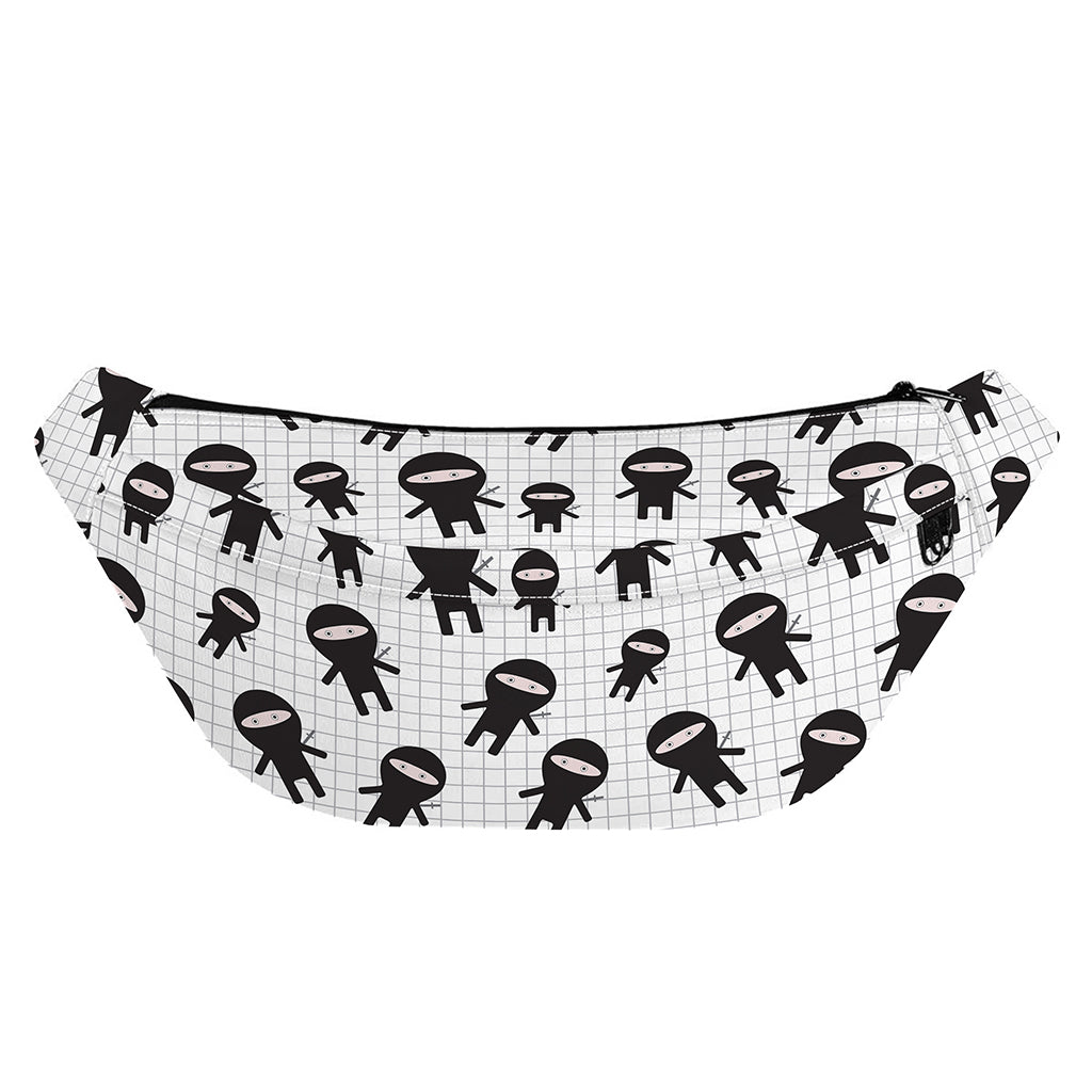 Cute Ninja Pattern Print Fanny Pack