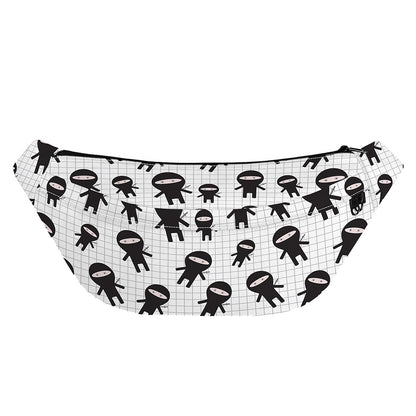 Cute Ninja Pattern Print Fanny Pack