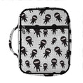 Cute Ninja Pattern Print Front Pocket Bible Bag