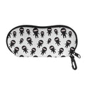 Cute Ninja Pattern Print Glasses Case