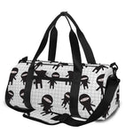 Cute Ninja Pattern Print Gym Bag