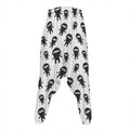 Cute Ninja Pattern Print Hammer Pants