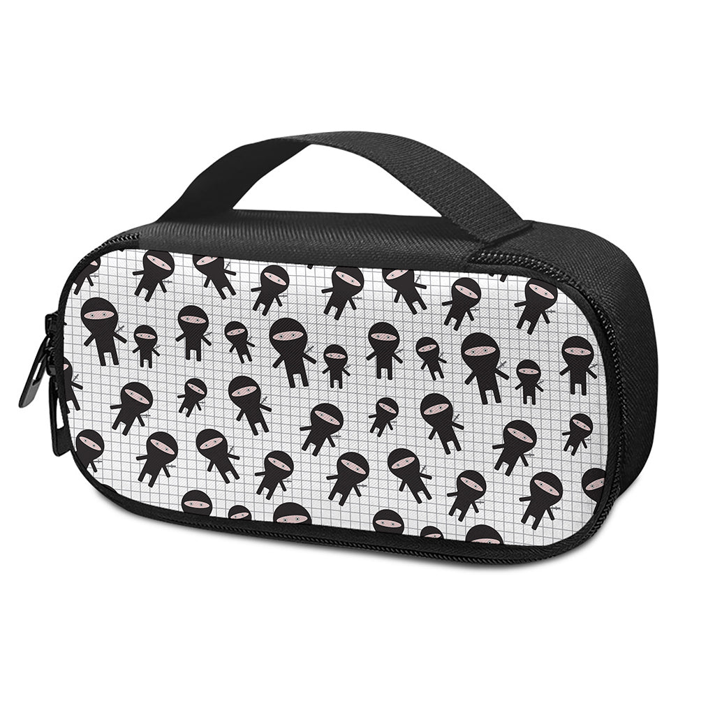 Cute Ninja Pattern Print Insulin Cooler Travel Case