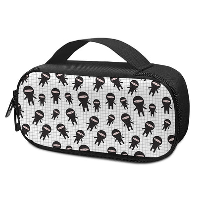 Cute Ninja Pattern Print Insulin Cooler Travel Case