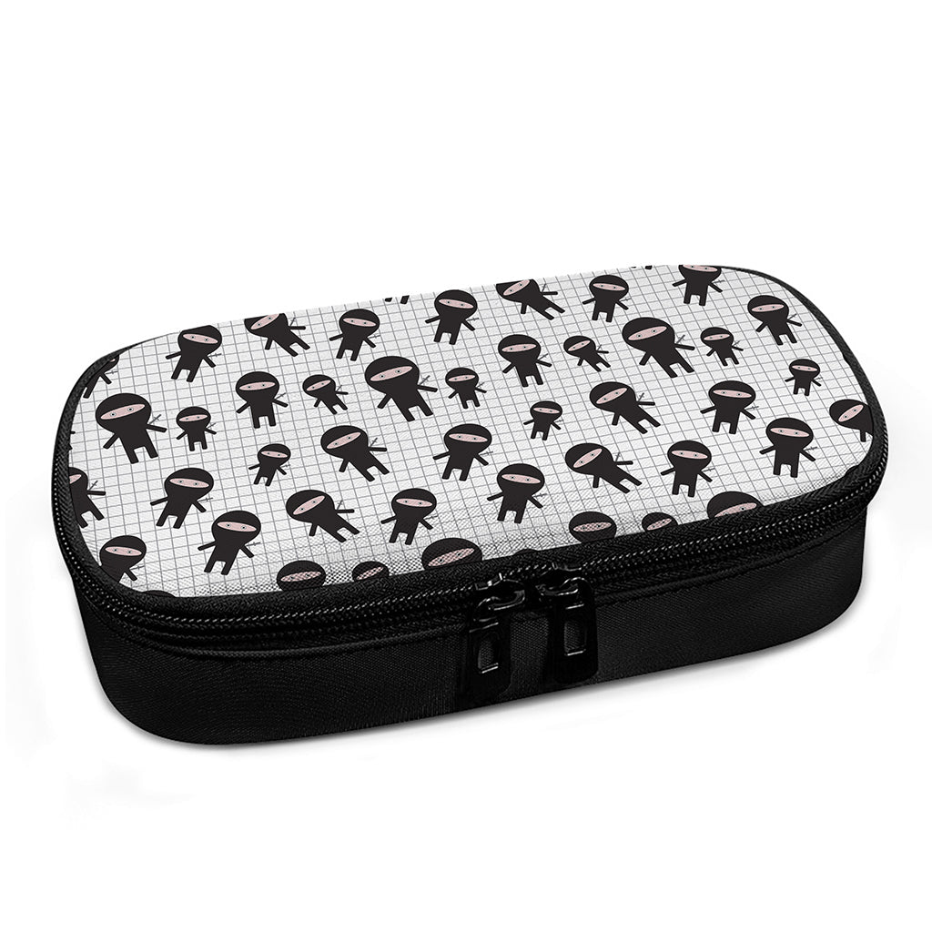 Cute Ninja Pattern Print Insulin Cooler Travel Case