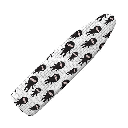 Cute Ninja Pattern Print Ironing Board Cover