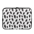 Cute Ninja Pattern Print Laptop Sleeve