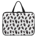 Cute Ninja Pattern Print Laptop Sleeve With Handle