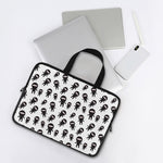 Cute Ninja Pattern Print Laptop Sleeve With Handle
