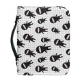 Cute Ninja Pattern Print Leather Bible Cover