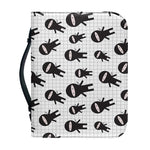 Cute Ninja Pattern Print Leather Bible Cover