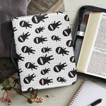 Cute Ninja Pattern Print Leather Bible Cover