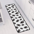 Cute Ninja Pattern Print Long Kitchen Mat