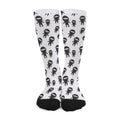 Cute Ninja Pattern Print Long Socks