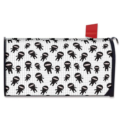 Cute Ninja Pattern Print Mailbox Cover