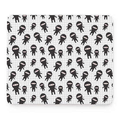 Cute Ninja Pattern Print Mouse Pad