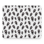 Cute Ninja Pattern Print Mouse Pad