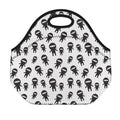 Cute Ninja Pattern Print Neoprene Lunch Bag