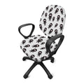 Cute Ninja Pattern Print Office Chair Cover