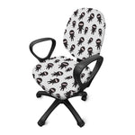 Cute Ninja Pattern Print Office Chair Cover