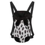 Cute Ninja Pattern Print Pet Carrier Backpack