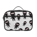 Cute Ninja Pattern Print Portable Lunch Bag