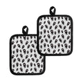 Cute Ninja Pattern Print Pot Holders