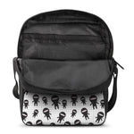 Cute Ninja Pattern Print Rectangular Crossbody Bag
