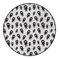 Cute Ninja Pattern Print Round Floor Mat