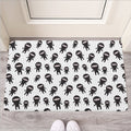 Cute Ninja Pattern Print Rubber Doormat