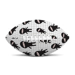 Cute Ninja Pattern Print Rugby Ball