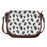 Cute Ninja Pattern Print Saddle Bag