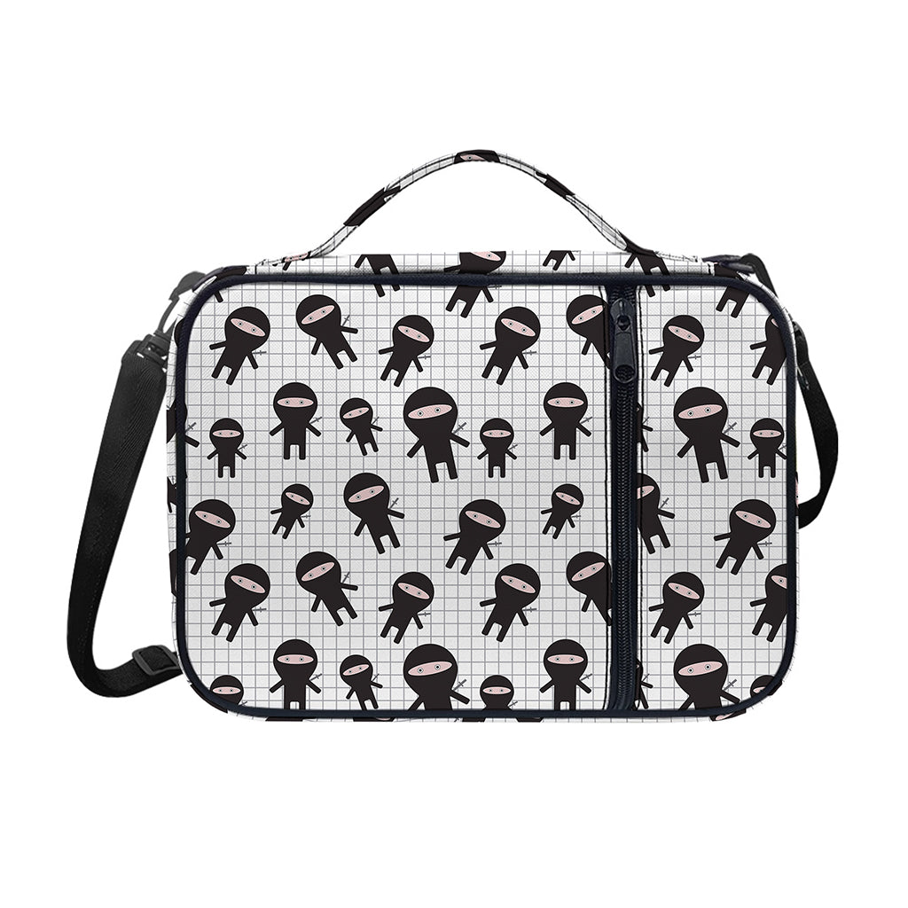 Cute Ninja Pattern Print Shoulder Strap Bible Bag