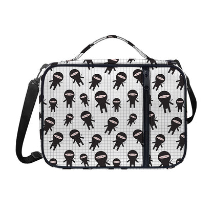 Cute Ninja Pattern Print Shoulder Strap Bible Bag