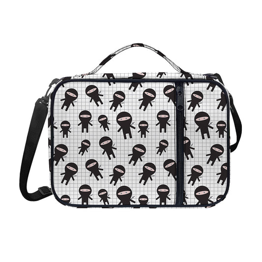 Cute Ninja Pattern Print Shoulder Strap Bible Bag