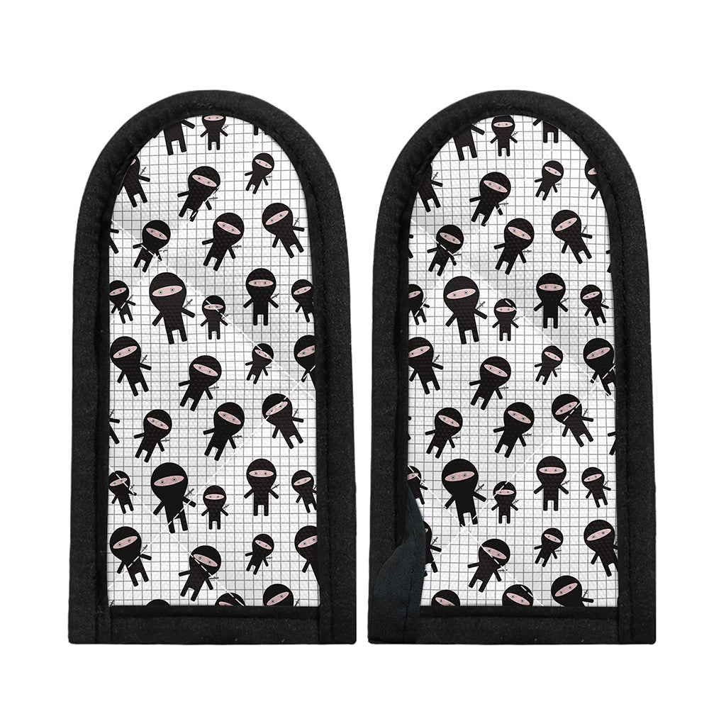Cute Ninja Pattern Print Skillet Handle Cover