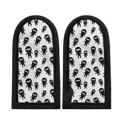Cute Ninja Pattern Print Skillet Handle Cover