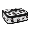 Cute Ninja Pattern Print Small Lunch Bag