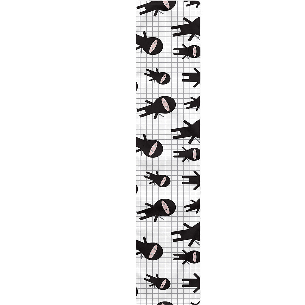 Cute Ninja Pattern Print Table Runner