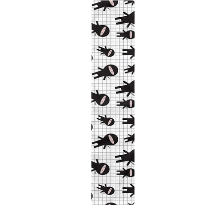 Cute Ninja Pattern Print Table Runner