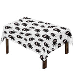 Cute Ninja Pattern Print Tablecloth