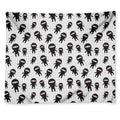 Cute Ninja Pattern Print Tapestry