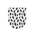 Cute Ninja Pattern Print Toilet Lid Cover