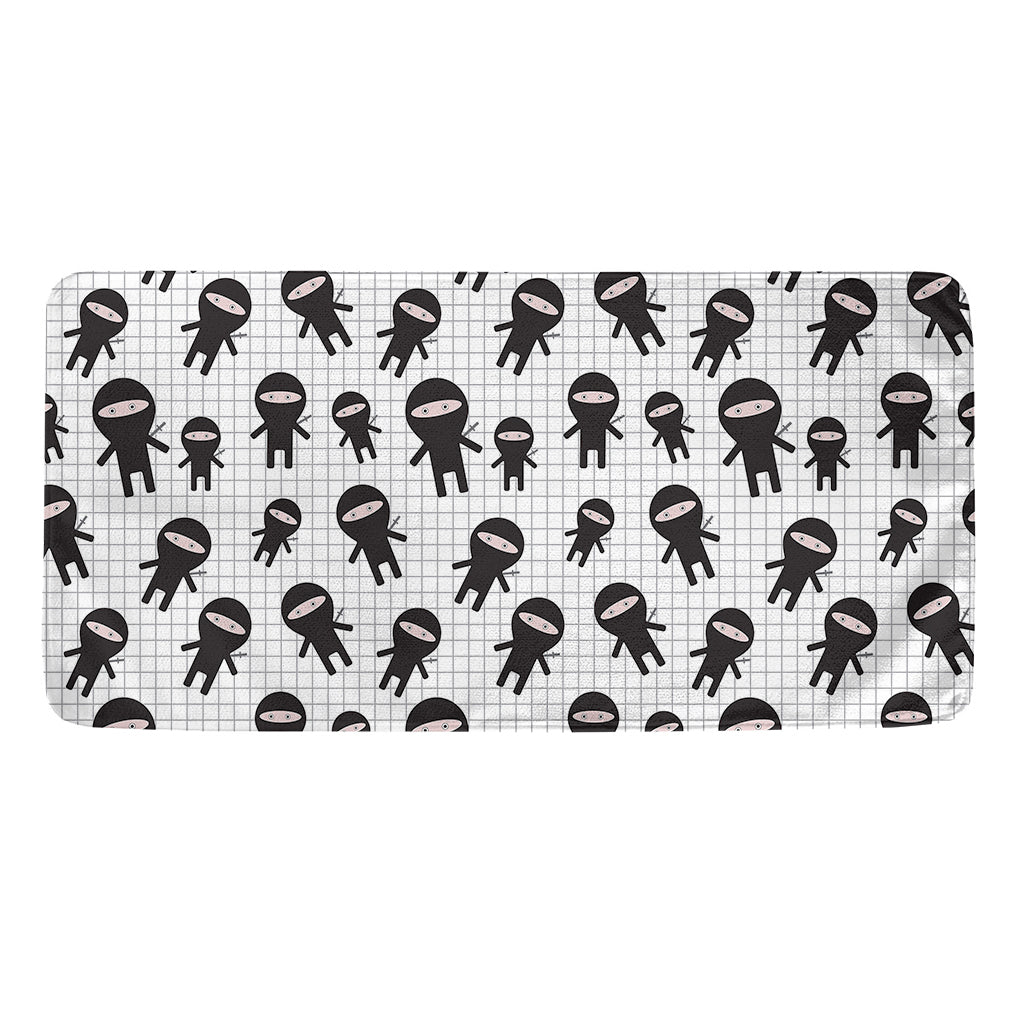 Cute Ninja Pattern Print Towel
