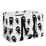 Cute Ninja Pattern Print Utility Tote Bag