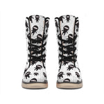 Cute Ninja Pattern Print Winter Boots